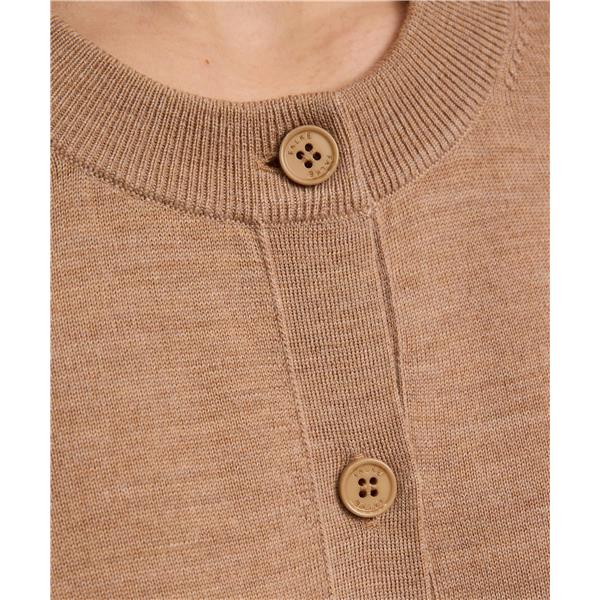 Ženska jopa FAV Merino X-fine Cardigan w camel