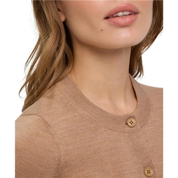 Ženska jopa FAV Merino X-fine Cardigan w camel