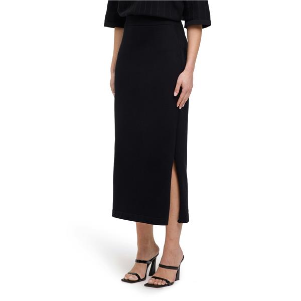 Žensko krilo FAV Cotton Midi Skirt w black