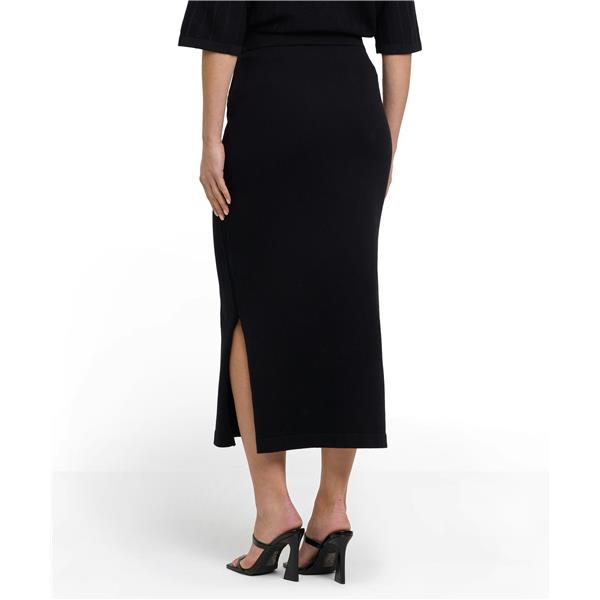 Žensko krilo FAV Cotton Midi Skirt w black