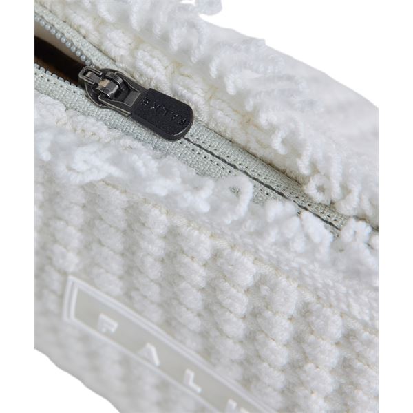 Torba SEL Striped Cotton Pouch Bag w off-white