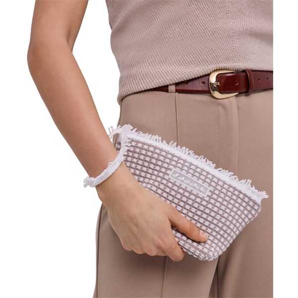 Torba SEL Striped Cotton Pouch Bag w fungi