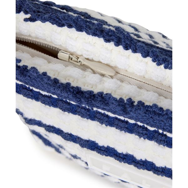 Torba SEL Striped Cotton Pouch Bag w dark blue