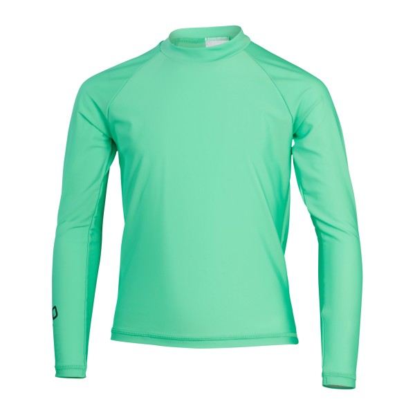 Otroška zaščitna majica ESS LOGO LS RASH TOP GREEN/BLACK
