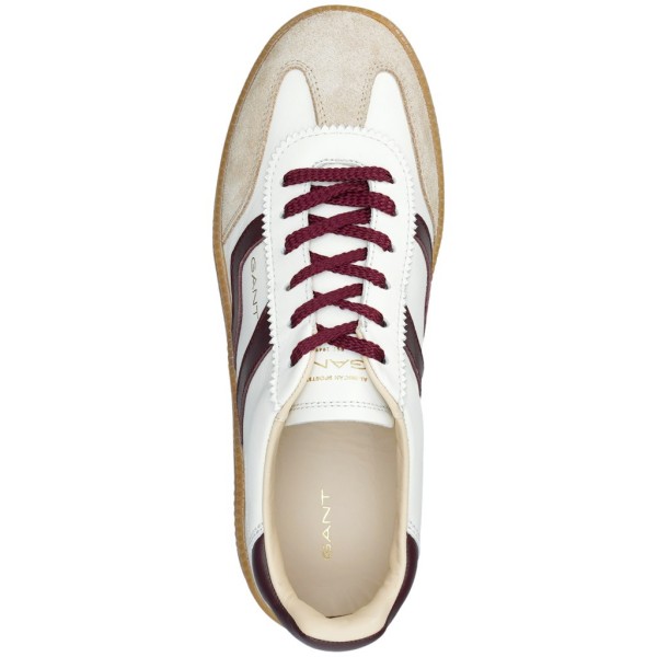 Ženski čevlji Cuzmani off white/plum red