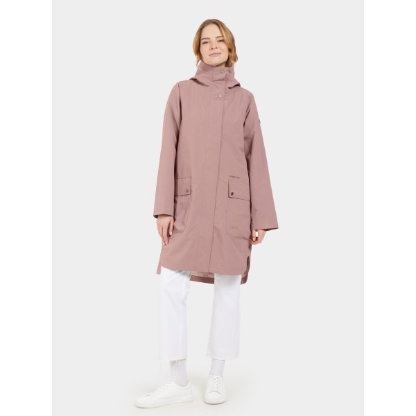 Ženska jakna ADRIA WNS PARKA 2 Faded wine