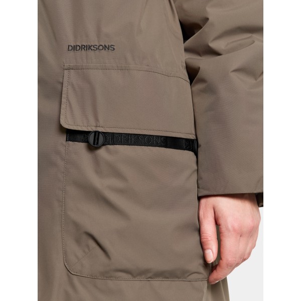 Ženska jakna AIKO WNS PARKA 2 brown