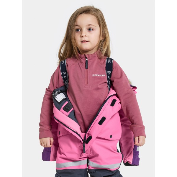 Otroški kombinezon BJÄRVEN KDS COVER 4 Sweet pink