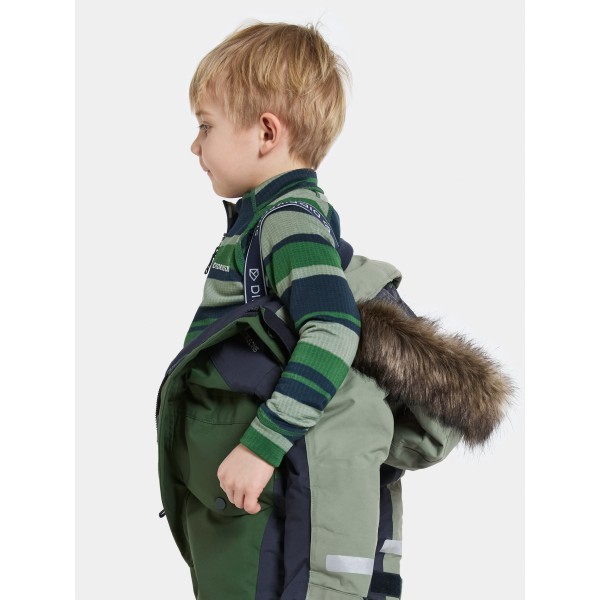 Otroški kombinezon BJÄRVEN KDS COVER 4 Light Moss