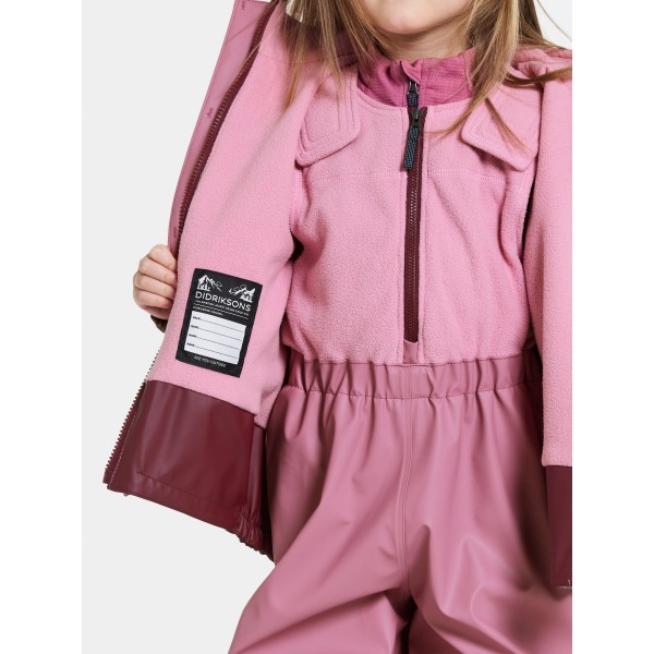 Dežni komplet BOARDMAN KIDS SET 12 Heather Pink