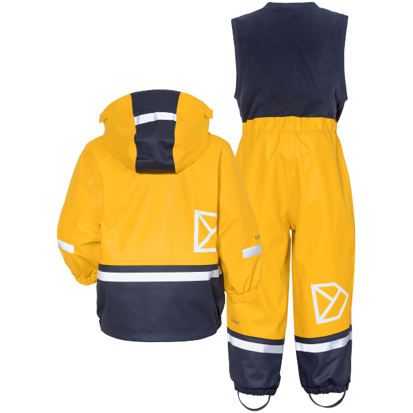 Dežni komplet BOARDMAN KIDS SET Oat Yellow