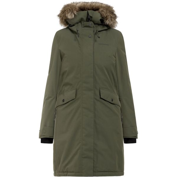 Ženska jakna ERIKA WNS PARKA 3 Deep Green