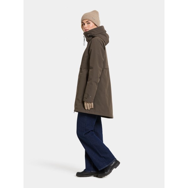 Ženska jakna HELLE WNS PARKA 6 Mocha brown