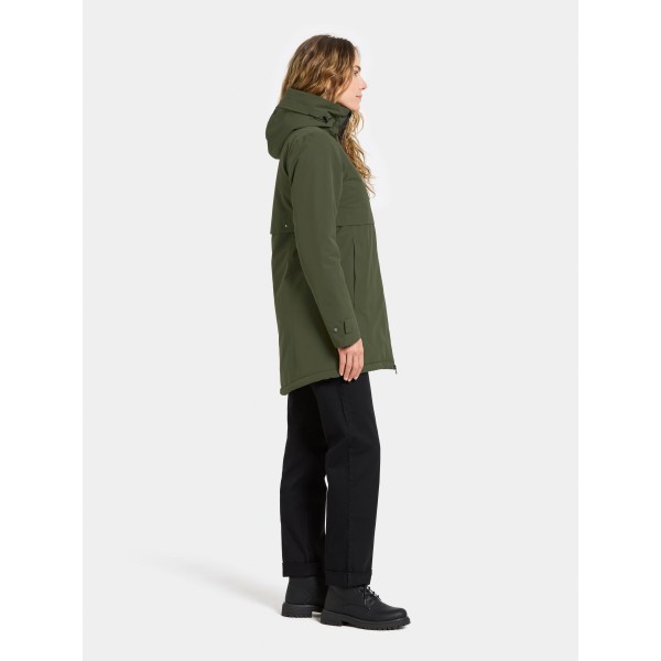 Ženska jakna HELLE WNS PARKA 6 Deep Green
