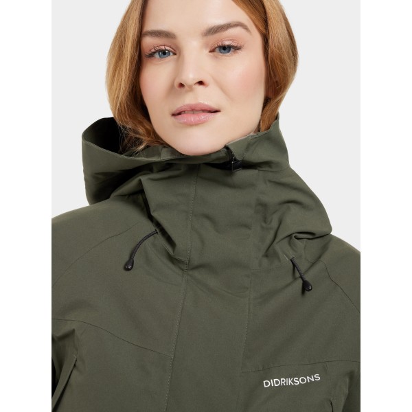 Ženska jakna ILMA WNS PARKA 8 Deep Green