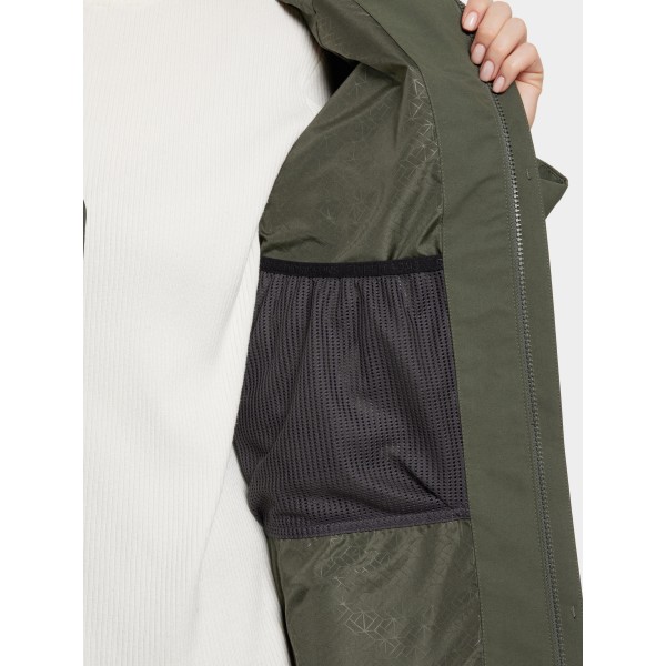 Ženska jakna ILMA WNS PARKA 8 Deep Green