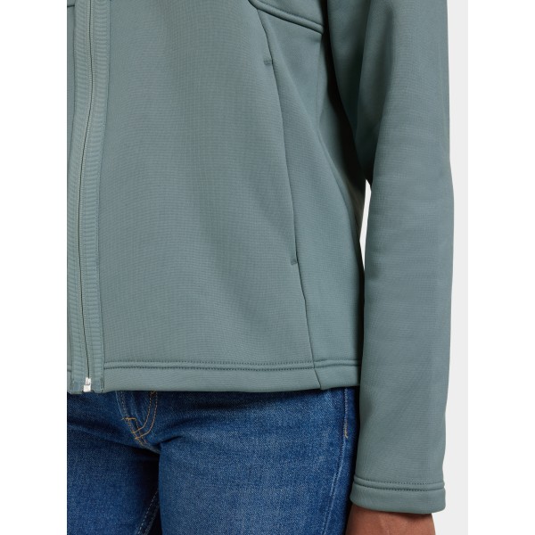 Ženska jopa LEAH FULLZIP Factory blue
