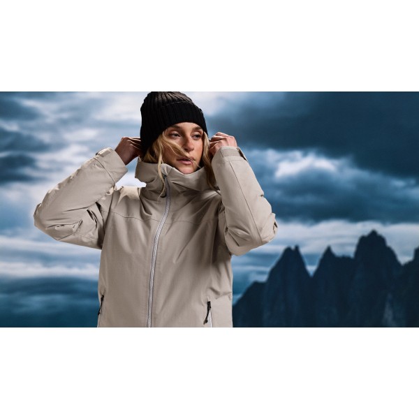 Ženska jakna MARGET WNS PARKA Ash brown