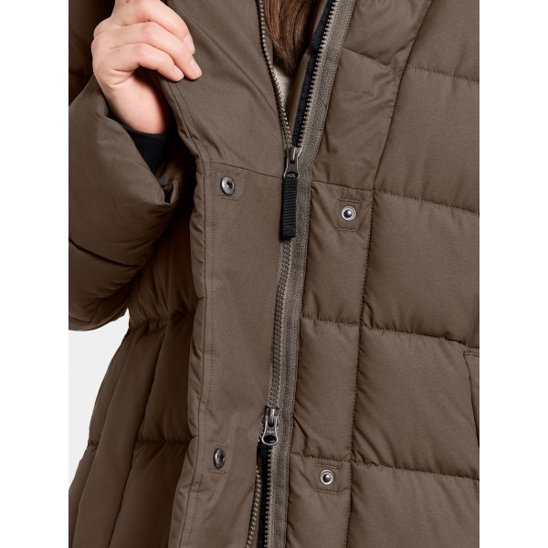 Ženska jakna NELLA WNS PARKA 2 Mocha brown