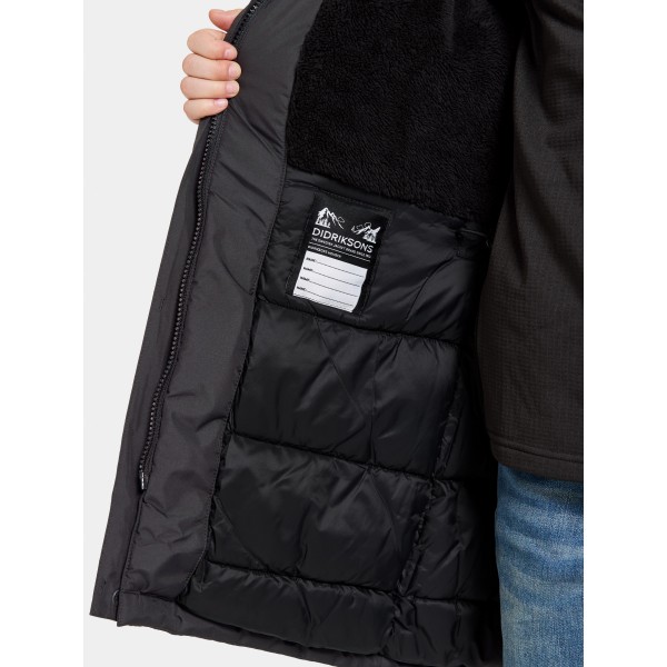 Otroška jakna  PORFYR KIDS PARKA Black
