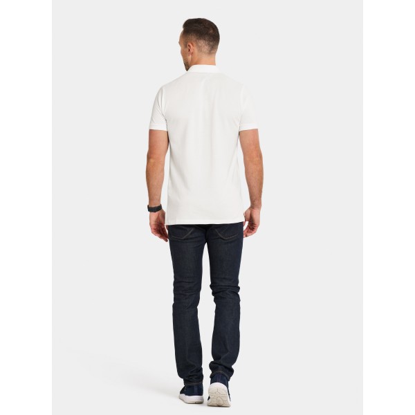 Moška majica VILLE USX PIKE 3 Snow white