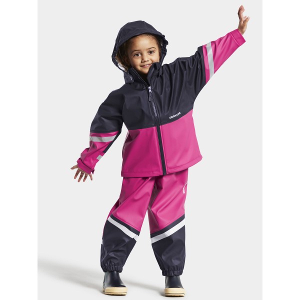 Dežni komplet WATERMAN KIDS SET C Plastic Pink