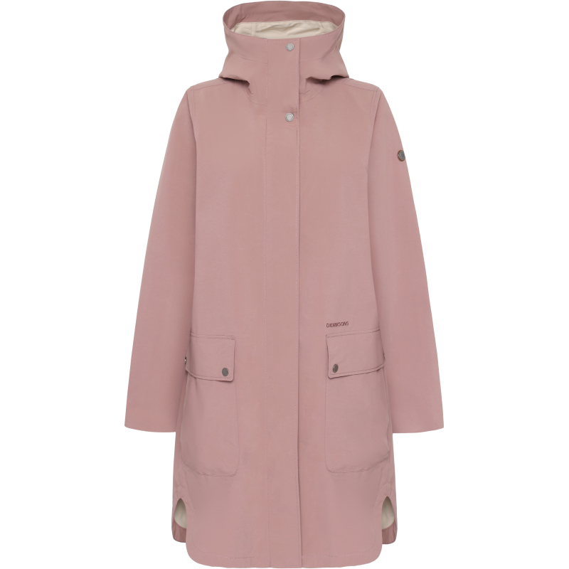 Ženska jakna ADRIA WNS PARKA 2 Faded wine