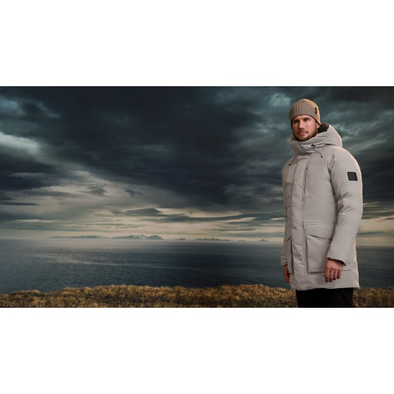 Moška jakna AKILLES USX PARKA 2 Ash brown