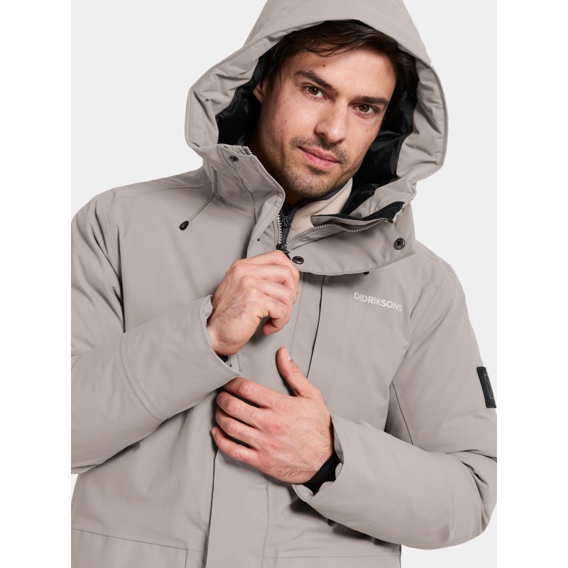 Moška jakna AKILLES USX PARKA 2 Ash brown