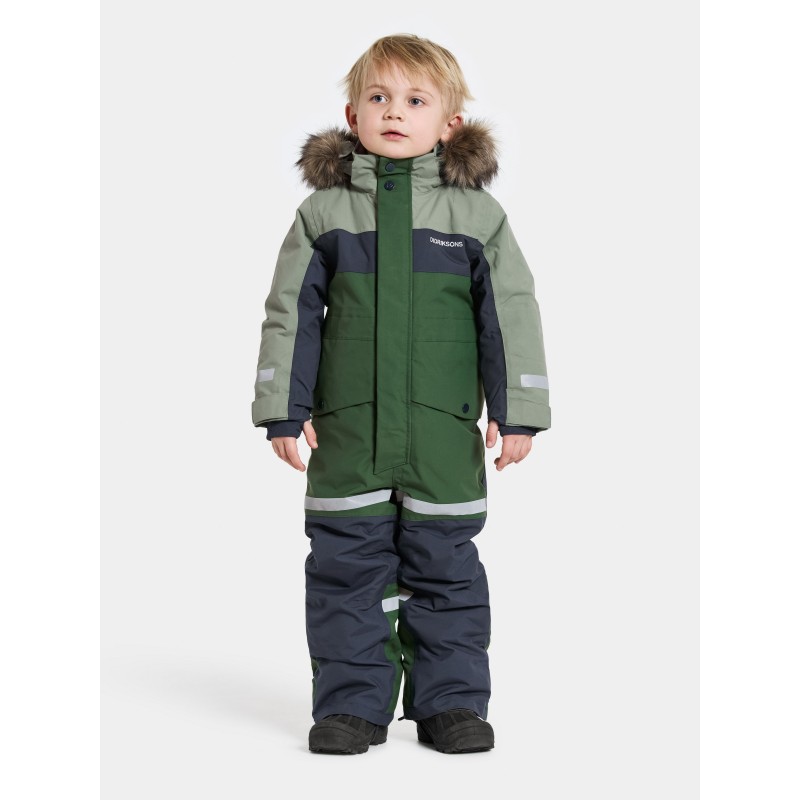 Otroški kombinezon BJÄRVEN KDS COVER 4 Light Moss