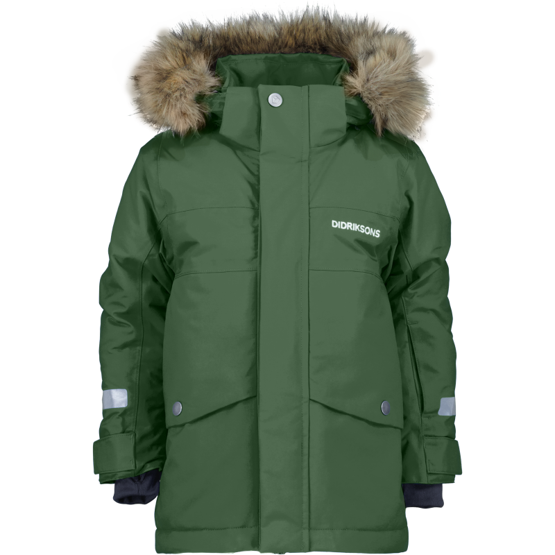 Otroška jakna BJÄRVEN KIDS PARKA 3 Pine Green