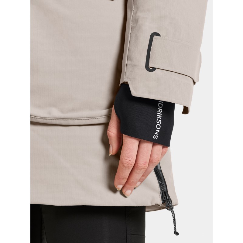 Ženska jakna CERES WNS PARKA 2 Ash Brown