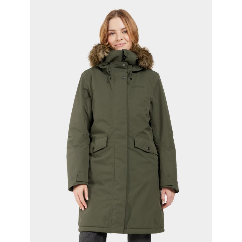 Ženska jakna ERIKA WNS PARKA 3 Deep Green