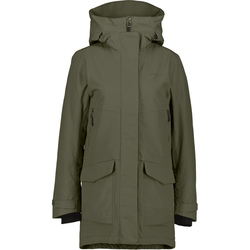Ženska jakna FRIDA WNS PARKA 7 Deep Green