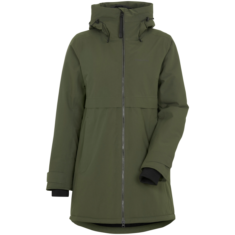 Ženska jakna HELLE WNS PARKA 6 Deep Green