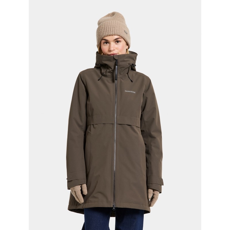 Ženska jakna HELLE WNS PARKA 6 Mocha brown