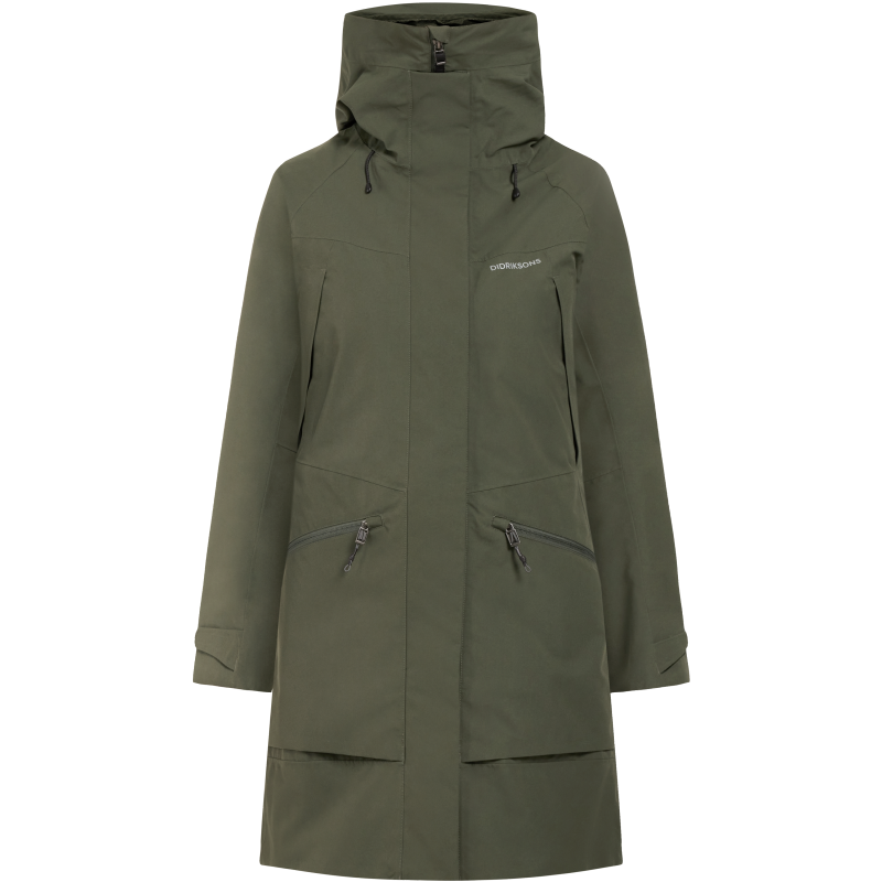 Ženska jakna ILMA WNS PARKA 8 Deep Green