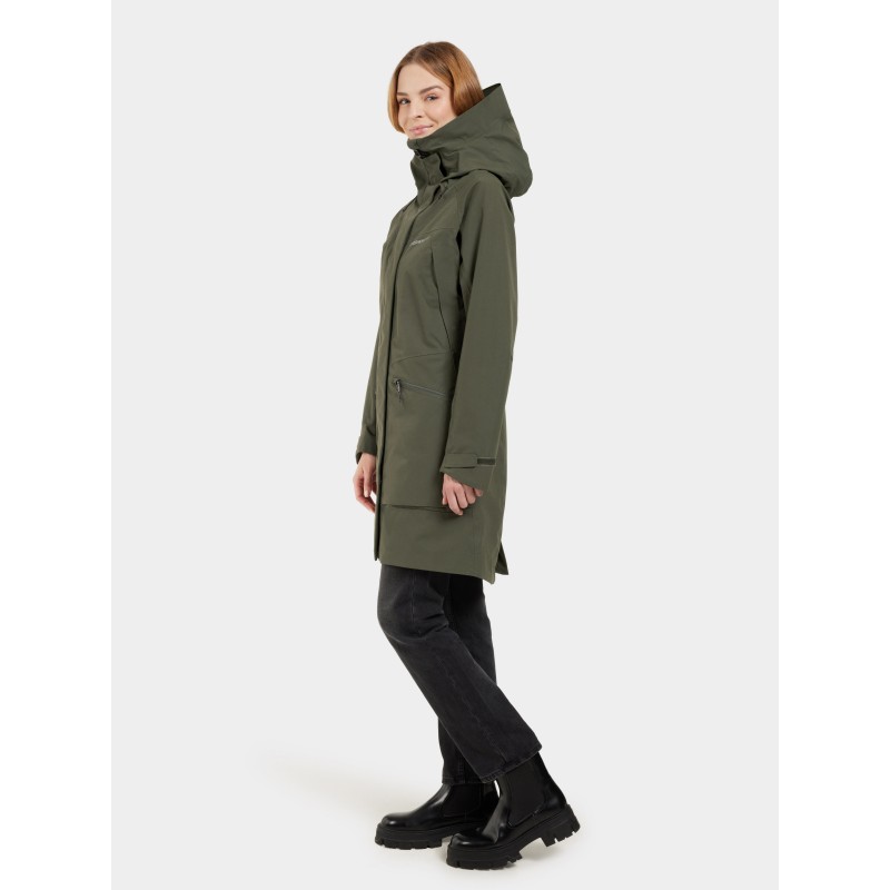 Ženska jakna ILMA WNS PARKA 8 Deep Green