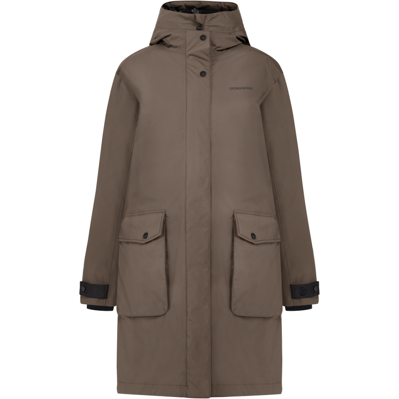 Ženska jakna ILSA WNS PARKA Mocha Brown