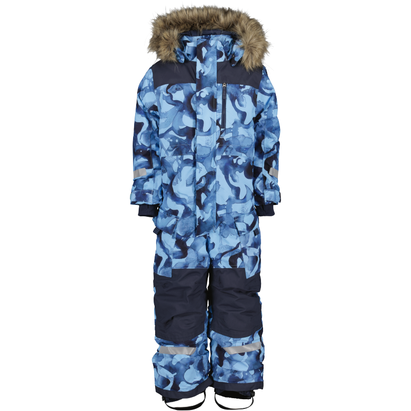 Otroški kombinezon POLARBJÖRNEN COV PR Salt Dk Blue