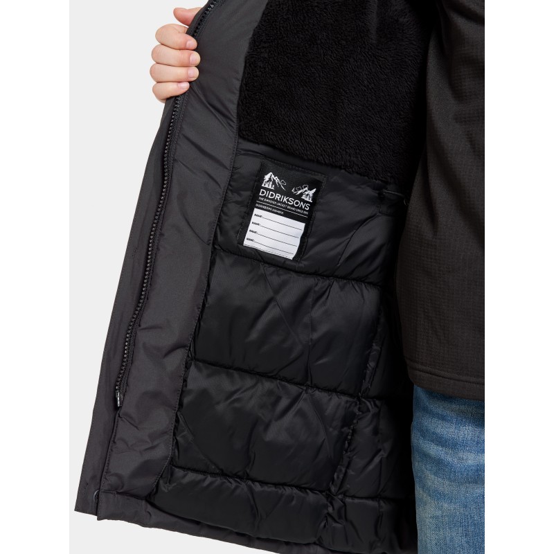 Otroška jakna  PORFYR KIDS PARKA Black