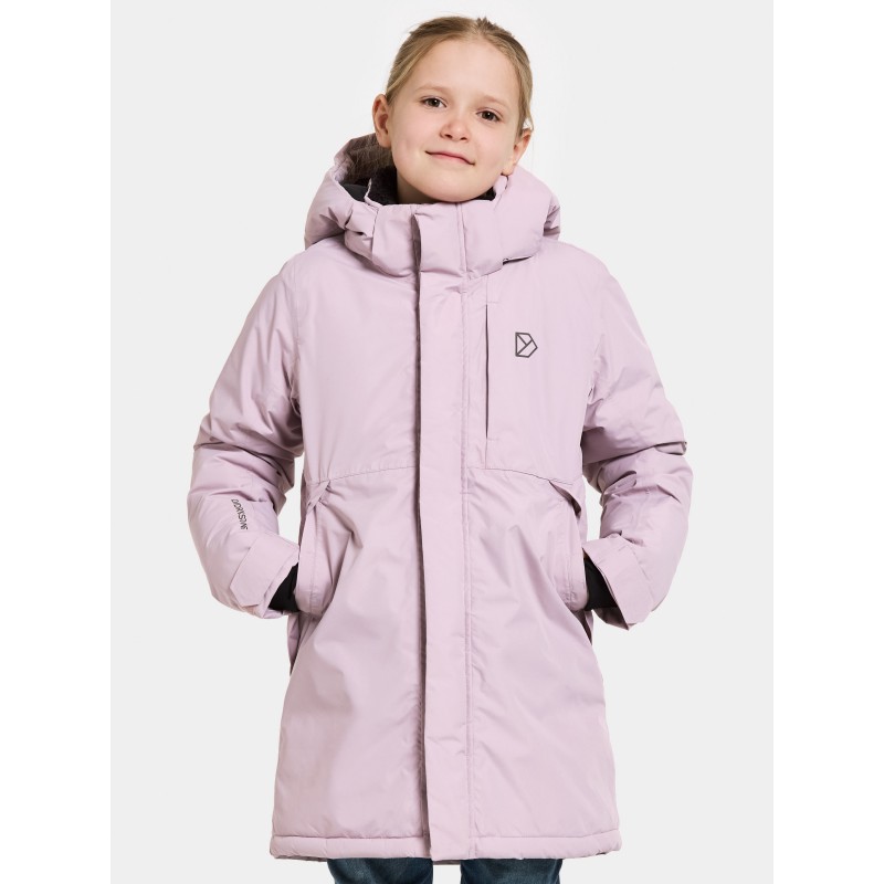 Otroška jakna PORFYR KIDS PARKA Dusty lilac