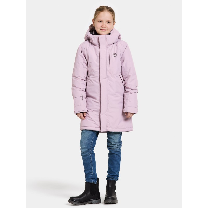 Otroška jakna PORFYR KIDS PARKA Dusty lilac