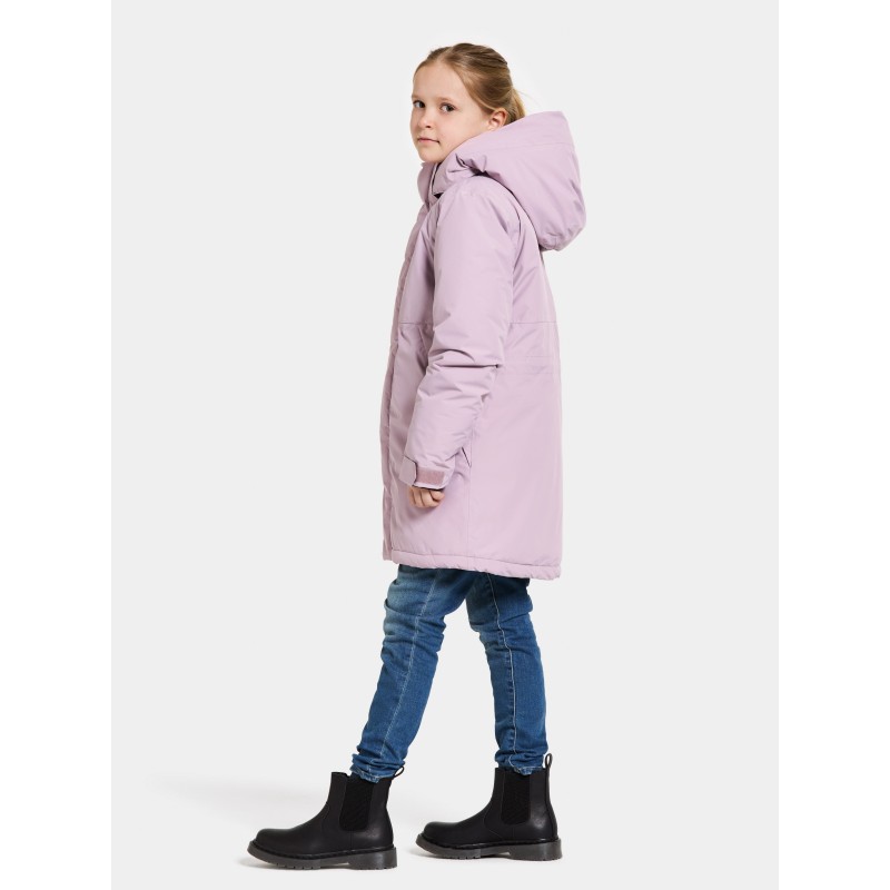 Otroška jakna PORFYR KIDS PARKA Dusty lilac
