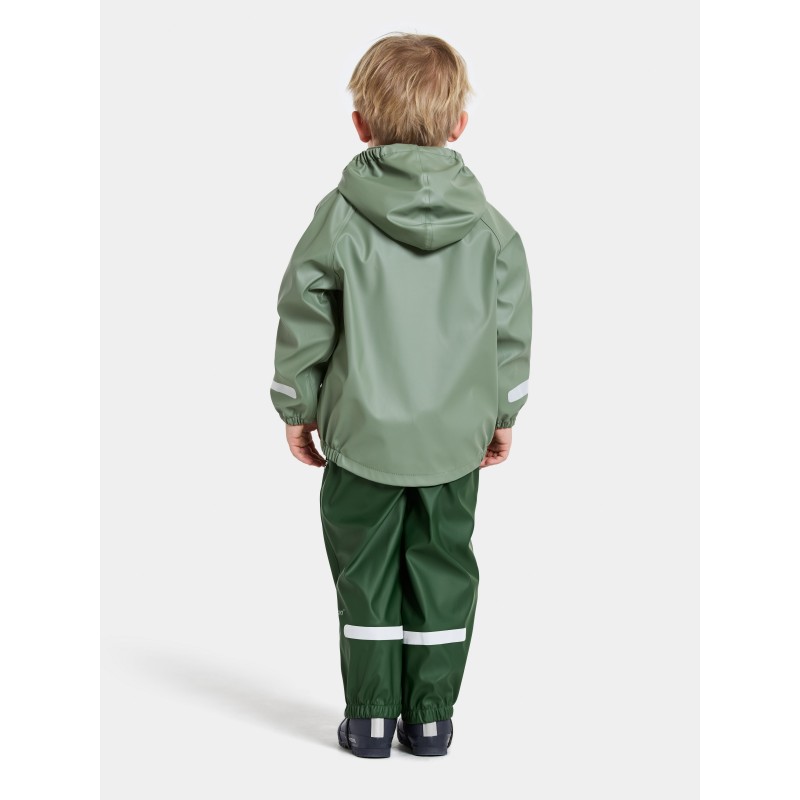 Dežni komplet SLASKEMAN KIDS SET Light Moss