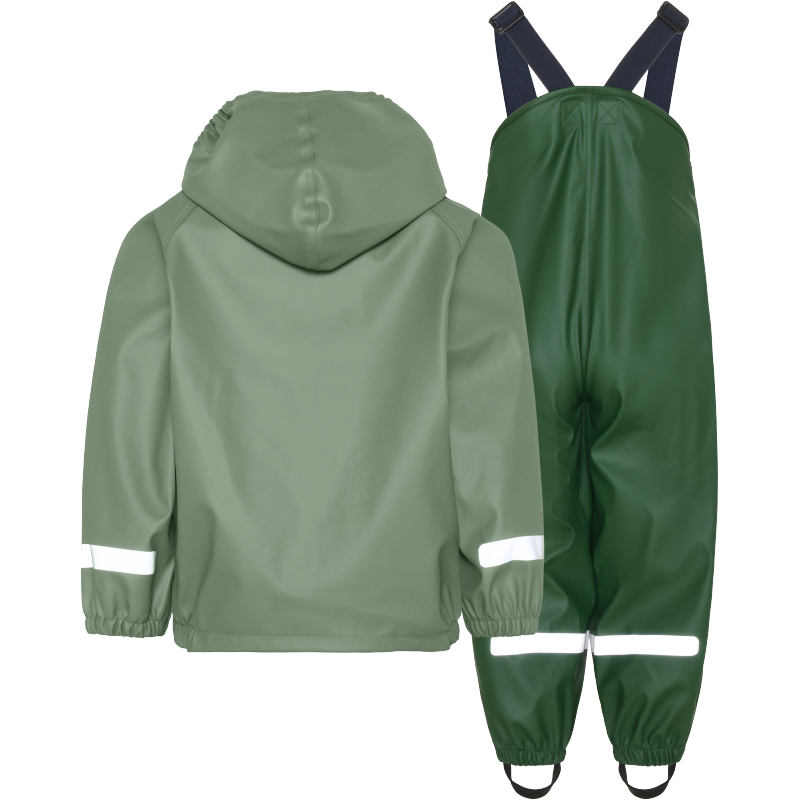 Dežni komplet SLASKEMAN KIDS SET Light Moss