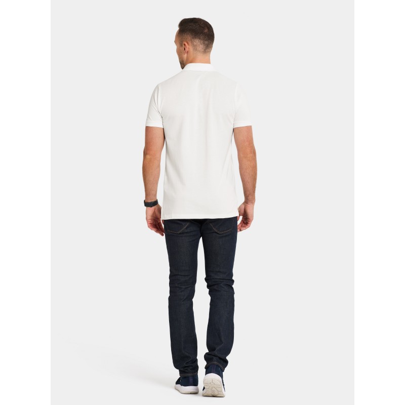 Moška majica VILLE USX PIKE 3 Snow white