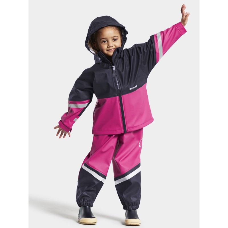 Dežni komplet WATERMAN KIDS SET C Plastic Pink