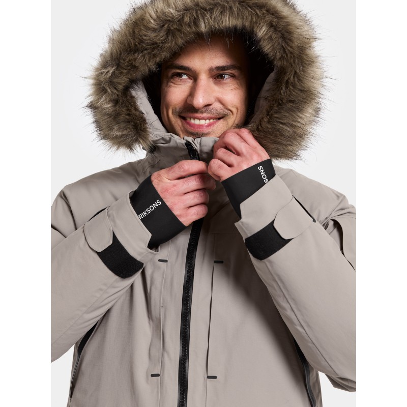 Moška jakna ZEUS USX PARKA 2 Ash Brown