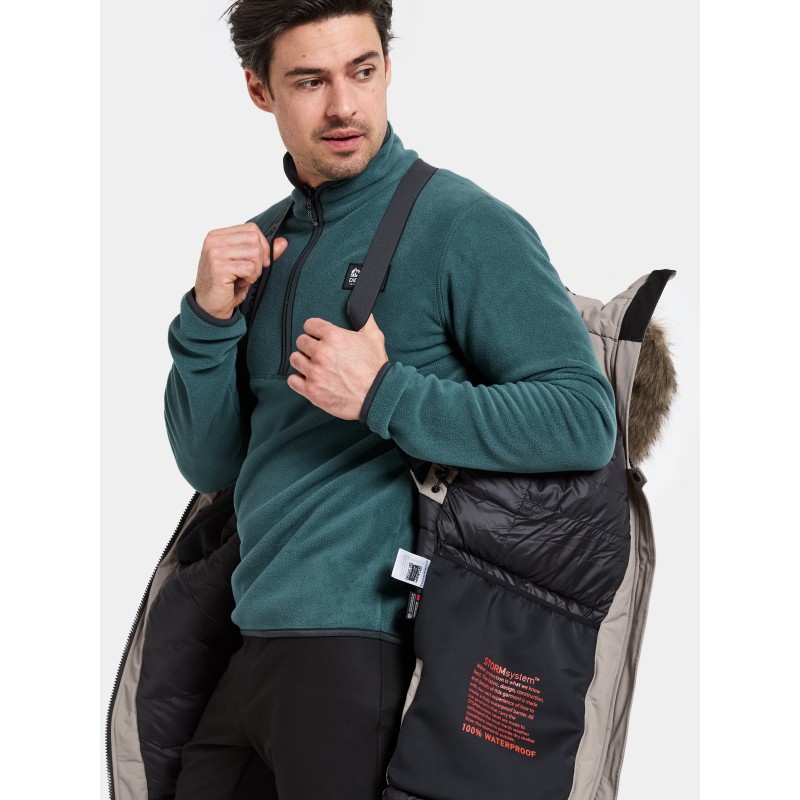 Moška jakna ZEUS USX PARKA 2 Ash Brown